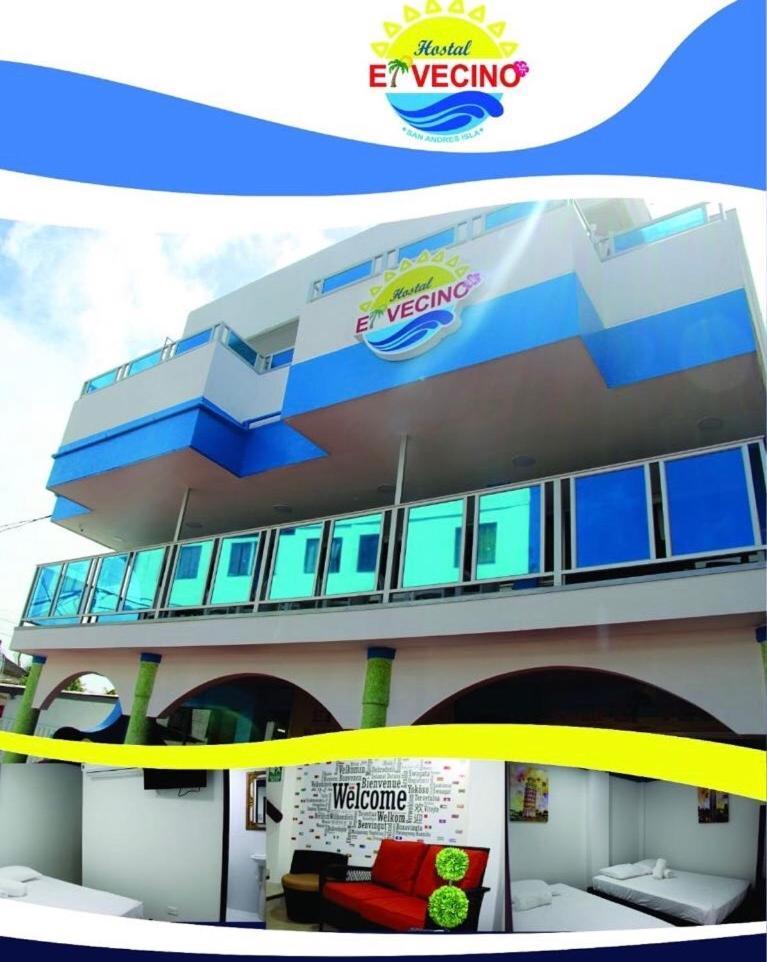 Hostal El Vecino San Andrés المظهر الخارجي الصورة